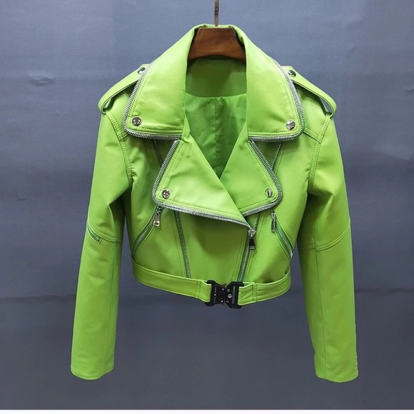 Leather jacket AVA - Picture 2 of 6